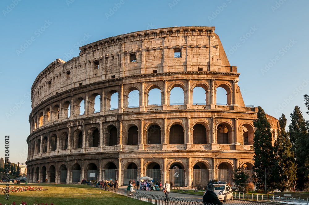 Colisée à Rome, Latium, Italie