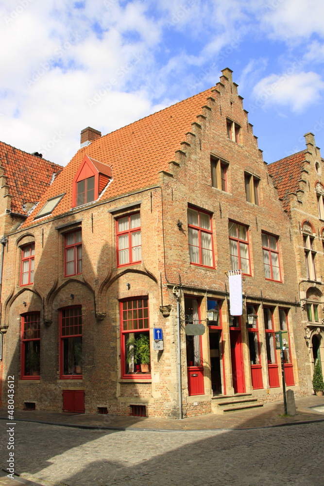 Obraz premium Haus in Brügge