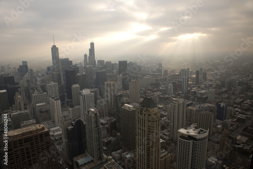 Chicago skyline © forcdan