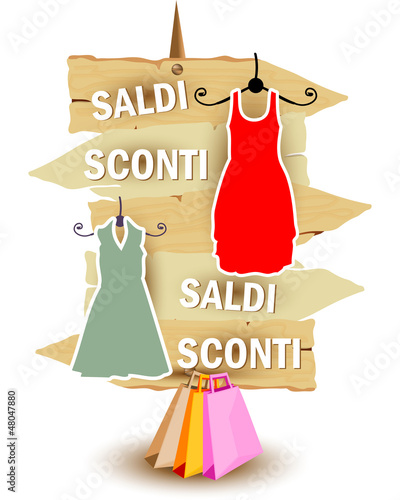 Cartello sconti