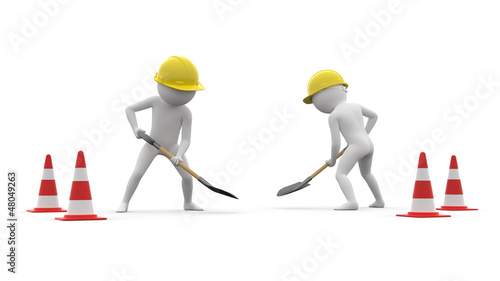 3d human - construction