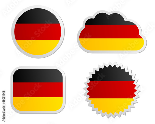 Free Download Fahne Deutschland Sticker - GFXLoad