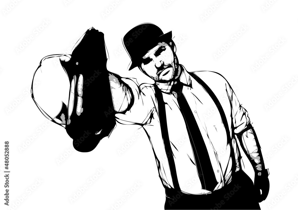 Fototapeta premium gangster