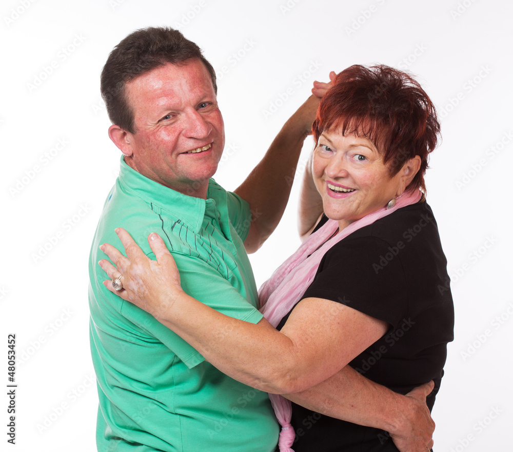 Fototapeta premium älteres Paar tanzt
