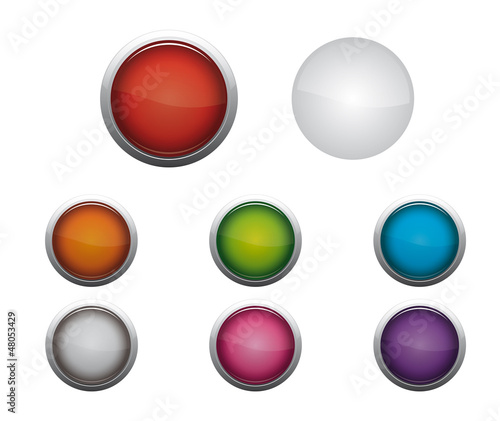 Blank Glossy Buttons Free Download Blank Glossy Buttons - GFXLoad