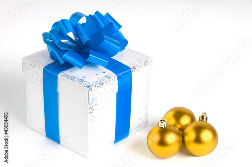 Gift box isolated on white