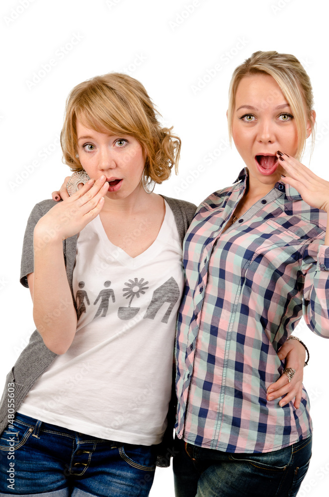 Girlfriends mocking Girlfriends mocking