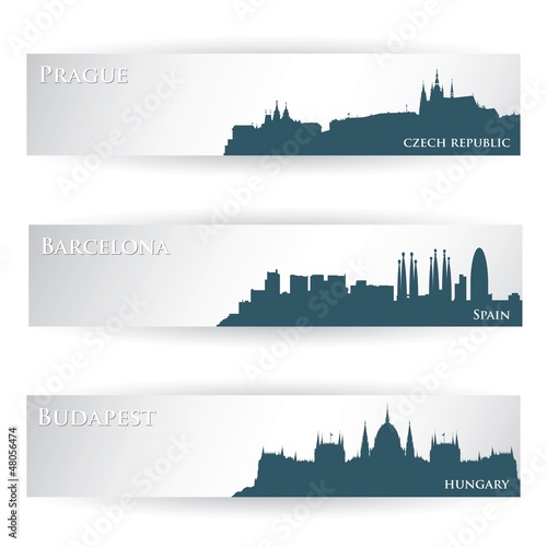 European cities headers
