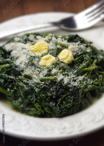 Spinaci al burro - Spinach with butter