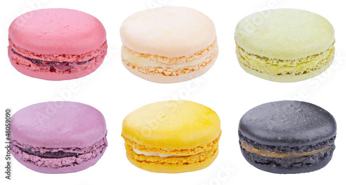 Colorful macaroons