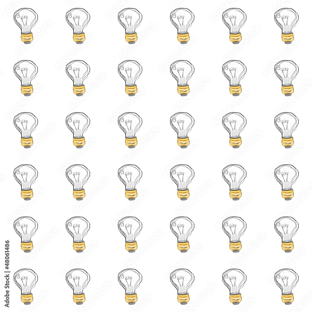 doodle bulb texture, background doodle bulb texture, background