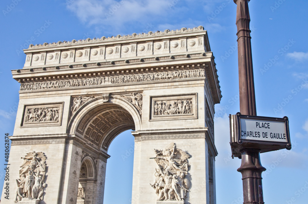 Obraz premium Paris - Arc de Triomphe