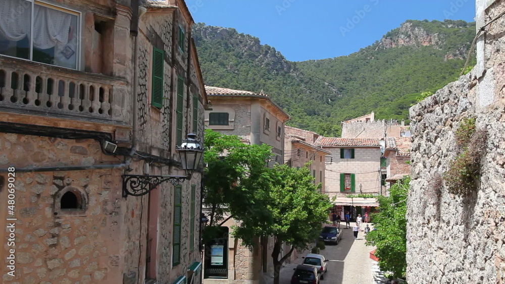 Valldemossa village, Mallorca, Balearic Islands, Spain Valldemossa village, Mallorca, Balearic Islands, Spain