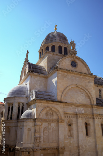 St. James's cathedral. Shibenik (Sibenik), Croatia photo