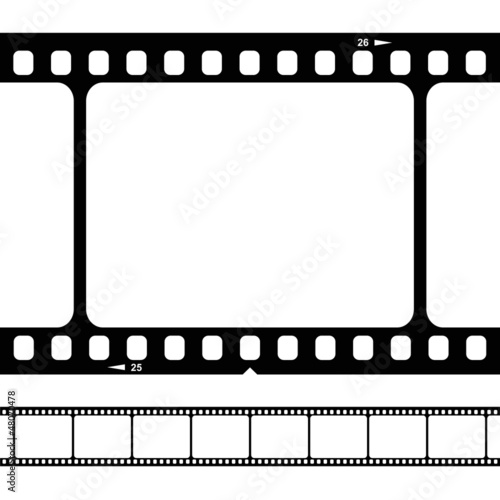 blank 35mm film strip