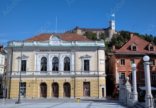 The Slovenian Philharmonic. Ljubljana, Slovenia