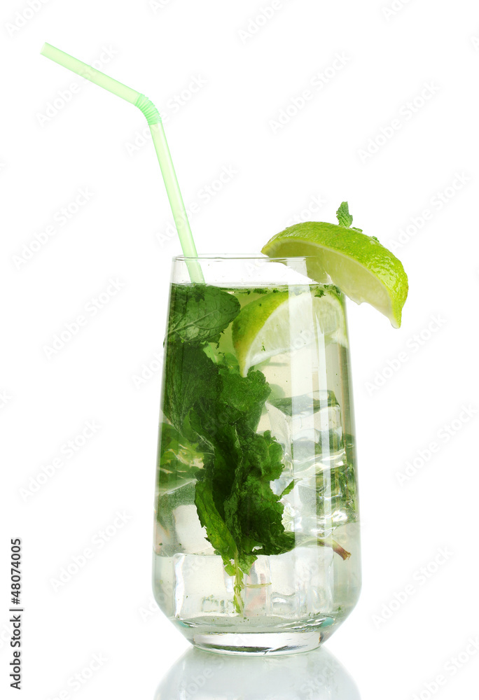 Mojito isolated on white Mojito isolated on white