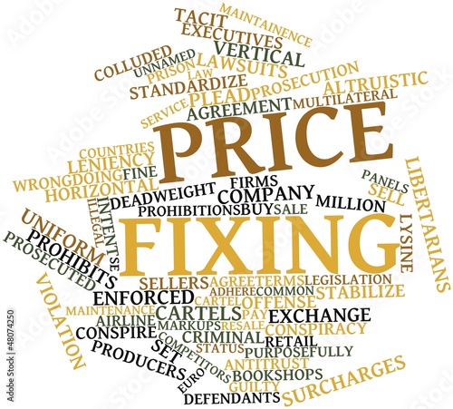 Word cloud for Price fixing photo