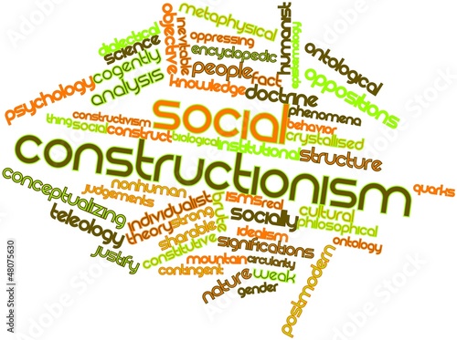Word cloud for Social constructionism