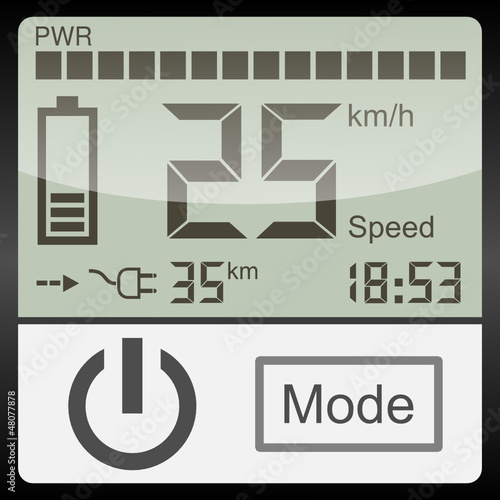 electric vehicle dashboard 1