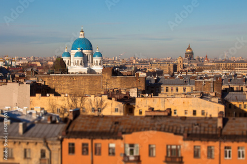 Panoramic view of St.Petersburg