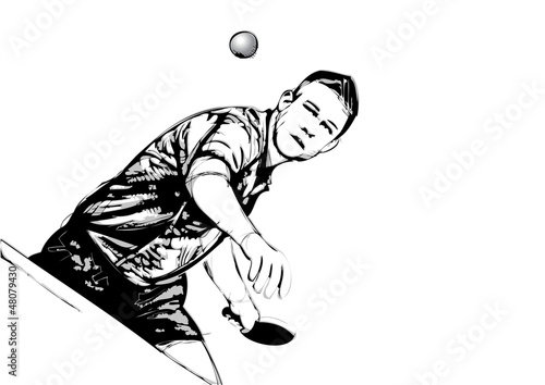 ping pong player