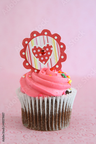 Valentines Day Cupcake