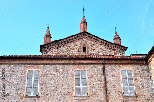 Abbazia di San Colombano. Bobbio. Emilia-Romagna photo