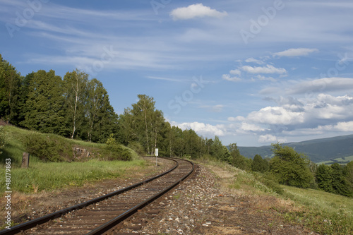 railway in nature