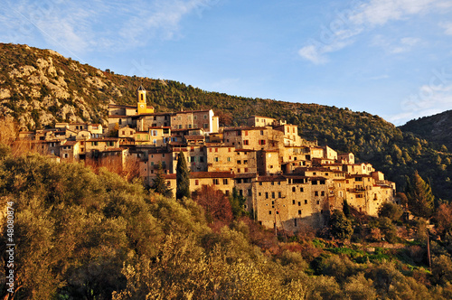 Il villaggio di Peillon, Costa Azzurra photo