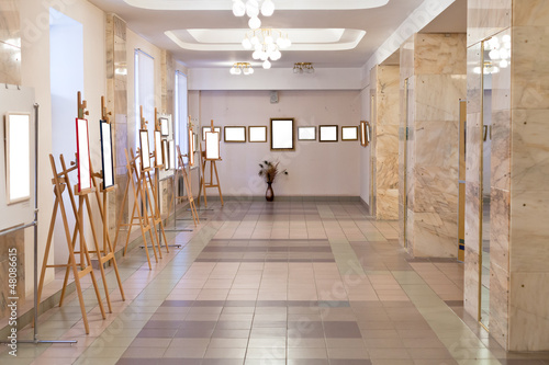 art gallery hall