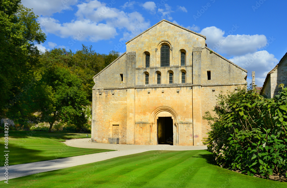 Kirche des Klosters Fontenay / Burgund, Frankreich
