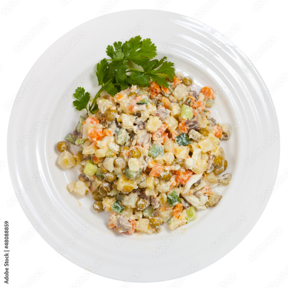 Russian Olivier salad Russian Olivier salad