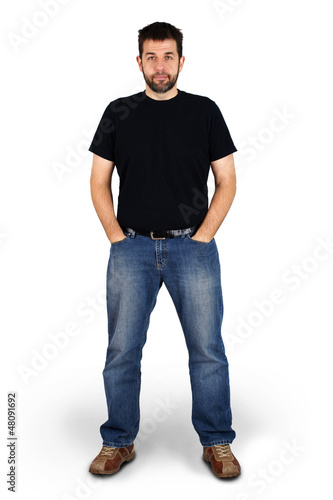 Regular guy full body shot