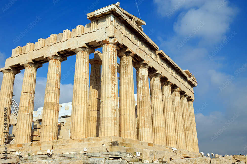 The Parthenon in Athen