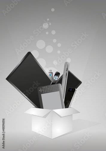 electronics box