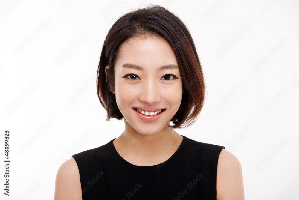Young Asian pretty business woman close up portrait . Young Asian pretty business woman close up portrait .