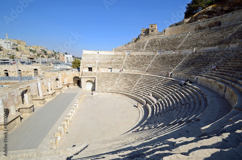 Roman theater in Amman,Jordan