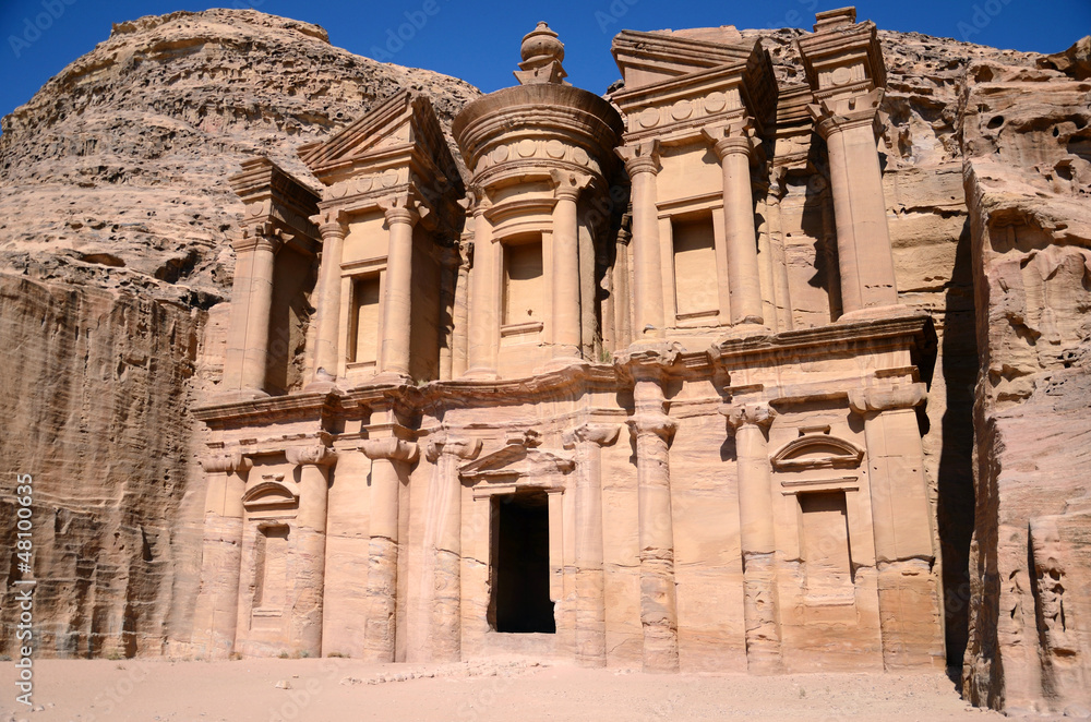 Ad Deir at Petra in Jordan