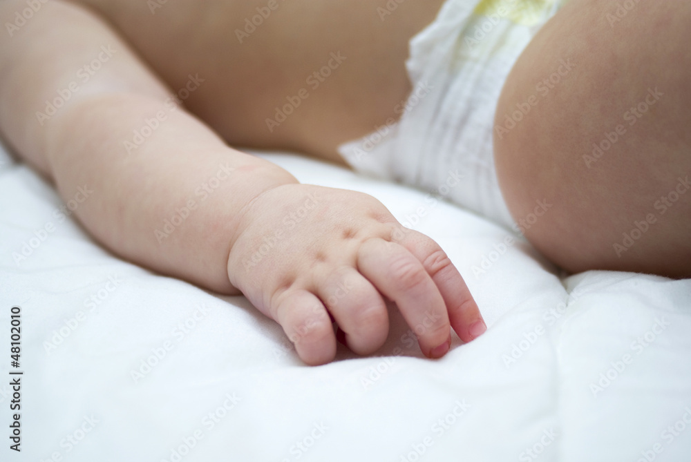 Arm of a baby Arm of a baby
