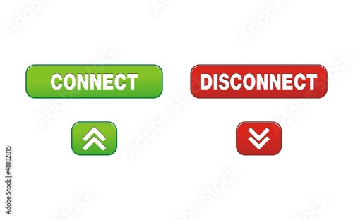 connect disconnect buttons