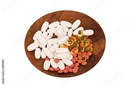 dish of pills photo