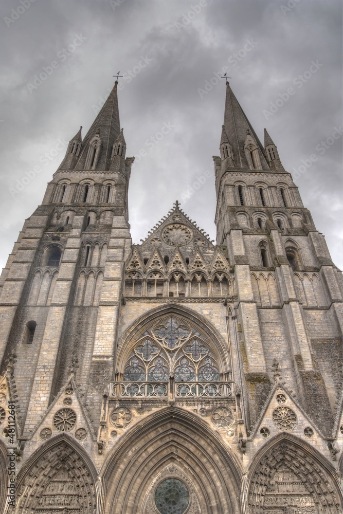 Fototapeta premium Cattedrale di Bayeux - Normandia