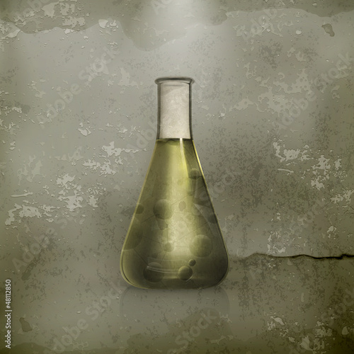 Laboratory flask, old-style