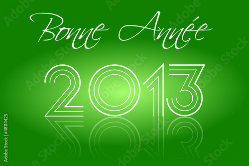Bonne Année 2013 Disco Vert