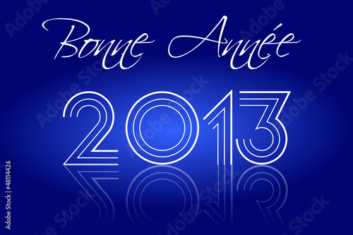 Bonne Année 2013 Disco Bleu