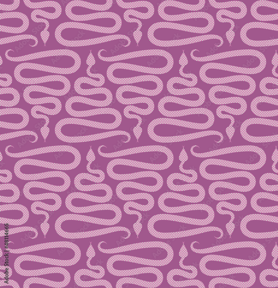 Seamless vector background of writhing snakes Seamless vector background of writhing snakes