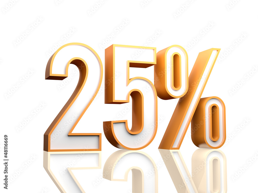 25 Percent 25 Percent