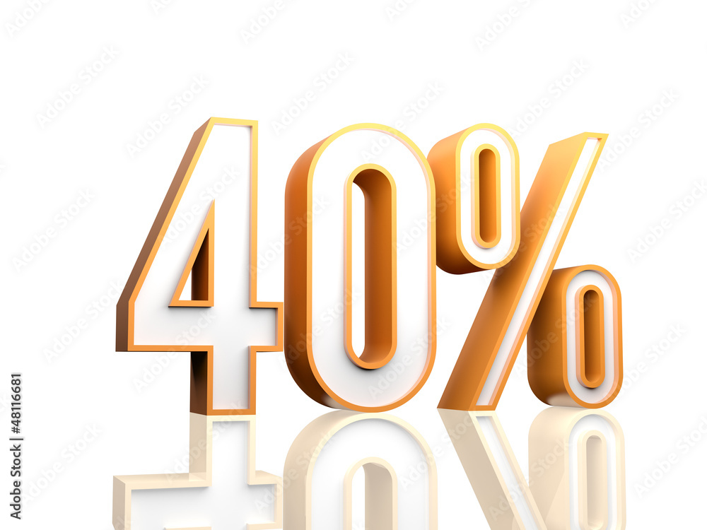 40 Percent