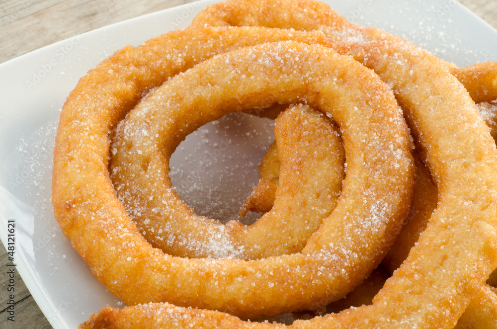 Fototapeta premium zeppole fritte